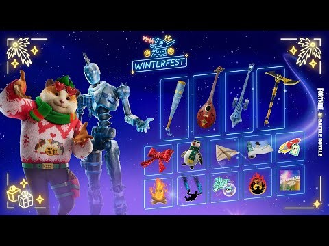 NUEVAS COLABORACIONES WINTERFEST EN FORTNITE ANTES DE TIEMPO 🎄🤩