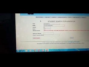 How to Admit Form one into Nemis Portal