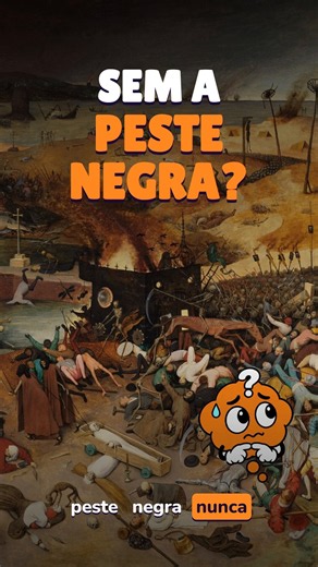 E se a PESTE NEGRA nunca tivesse acontecido? 💀 #shorts