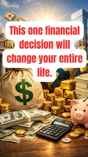 One financial decision
