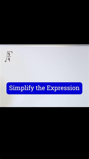 Jason Gibson on Instagram: "Learn Algebra, Calculus, Physics, Chemistry & Engineering at: MathAndScience.com Practice Simplifying Radicals Involving Division"