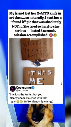 Lost X-ACTO Knife… Found Comedy Gold 😂✂️