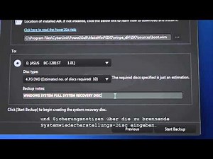 Power2Go 10 - Systemwiederherstellungs-Disc