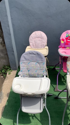 TOBIFAN SHOPPING CENTER on Instagram: "Cosco Simple Fold High Chair with 3-Position Tray. Product Details. Make mealtimes at home or on-the-go with your baby easy and fun with the Cosco Elephant Squares Simple Fold High Chair with 3-Position Tray. Lightweight and stable, with a simple, no-nonsense design, this portable high chair quickly folds flat after mealtimes for storage out of sight or for packing easily into the car. A full-size tray with cup holder accommodates three positions to adjust
