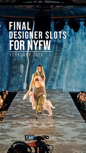 LAST CHANCE to shine at New York Fashion Week! 🚨 Only a few spots left for the ultimate designer experience on February 12-15 @ Sony Hall. | Runway 7 Designers
