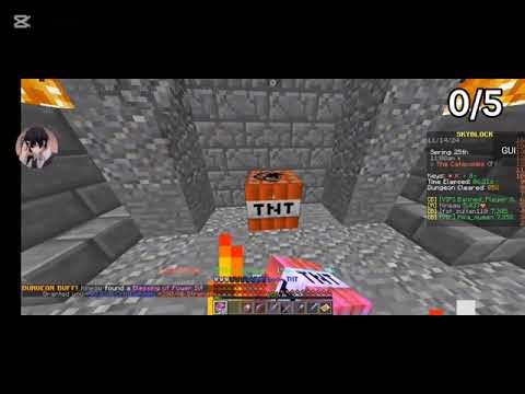 The way to find Secrets of dungeons in fakepixel Skyblock part 2 