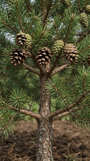 Pine Nut Tree Life Cycle 🌱🌲 | From Seed to Pine Nuts | Amazing Nature Time-Lapse