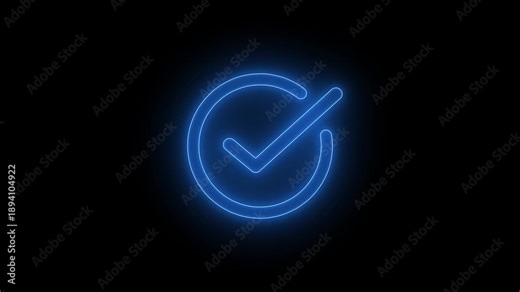 check mark on transparent background. Check mark symbol. approved tick mark icon, Check mark icon animation , right mark icon. check box, tick box Yes tick & Done Motion Graphic 4k.