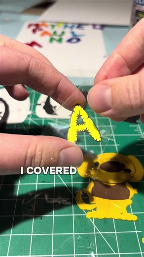 I needed Mylar / latex balloon letters for a project I recently finished but can’t fully reveal yet! I am trying to be mindful of accessibility in this piece! I have made sure there are different layers, textures, high contrast colours. Please let me know if I can make this more accessible somehow! #accessibility #handlettering #latexballoons #fyp #cardmaking