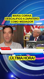 136K views · 3.7K reactions | MARIA CORINA DESCALIFICO A ZAPATERO...