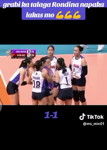 many attempts for my idol..our MVP...grabi!! sayo lahat pinagkatiwala ang bola and at the end you end it💪💪💪💜💜💜 super idol ko talaga to nung time na sumali siya sa UST... halimaw ka talaga sisi💜💜💜 #intensegame #chocomuchoflyingtitans #pvl2024 #volleyball #ccto #fyp #fyppppppppppppppppppppppp #fypシ #petrogazzangels #rondina #sisi #mvp