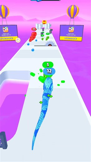 Snake Run Game Android Gameplay funny moments