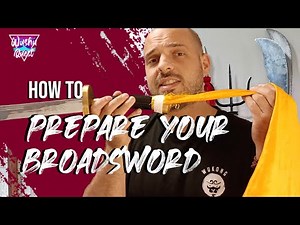 Broadsword Grip and Cloth Set Up Tutorial for Modern and Traditional Kung Fu / Wushu