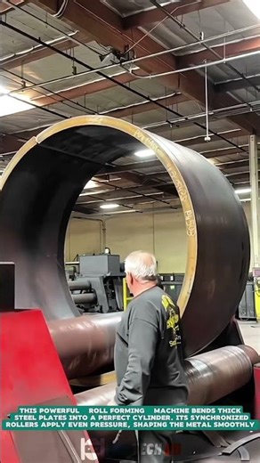 Precision Steel Cylinder Forming Machine- Satisfying jobs and machinery in the world