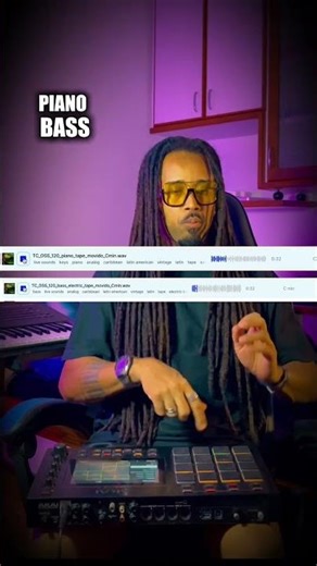 creating a beat with loops and samples from Splice