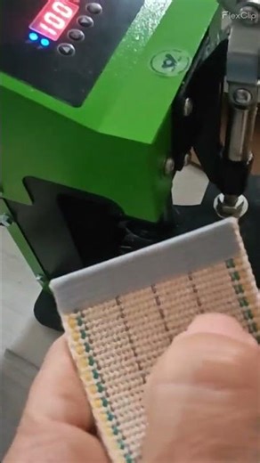 Processing method for laundry folding machine cotton belt