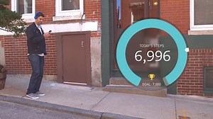 Breeze, An Activity Tracker App by RunKeeper That Automatically Monitors Steps and Movement