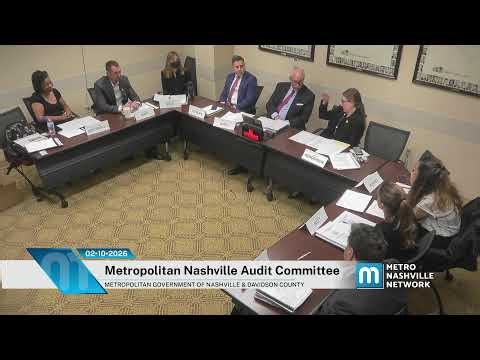 02/10/26 Metropolitan Nashville Audit Committee