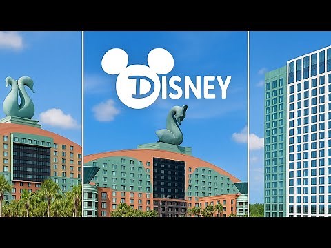 Disney Swan, Dolphin & Swan Reserve FULL Resort Tours & Walkthroughs in 4K| Walt Disney World 2025