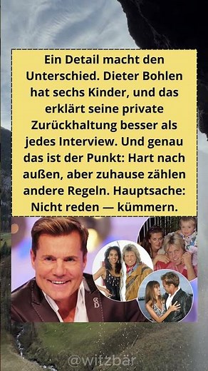 Dieter Bohlen: Sechs Kinder, leise Seite