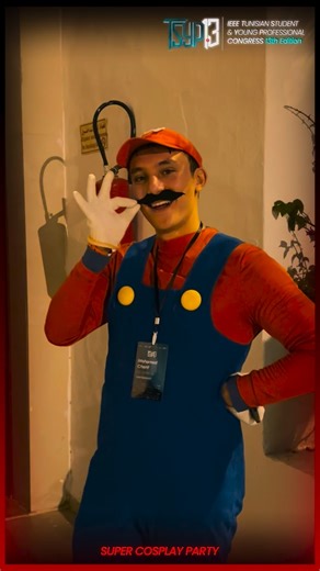 IEEE TSYP 13th Edition on Instagram: "Super Cosplay Party 🎭✨ #TSYP13 #UTOPIA_The_Dream #IEEE #IEEE_Region8 #IEEE_Tunisia_Section IEEE_ENIS_SB"