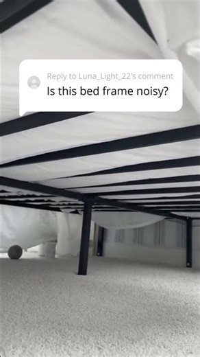 Novilla Queen Metal Platform Bed Frame – 14″ High with Under-Bed Storage