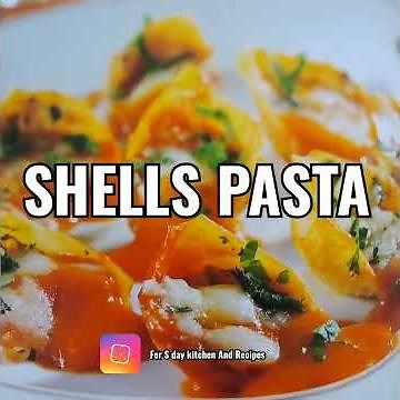 SHELLS PASTA | Recipe on description