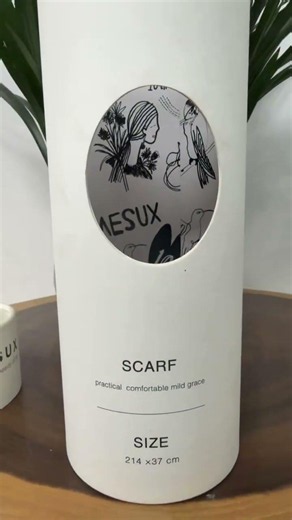 Paper Tube with Inside Printing & Clear Window | Custom Packaging Manufacturer