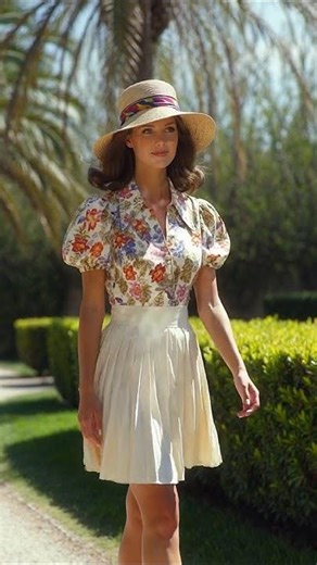 Springtime Elegance of the 70s