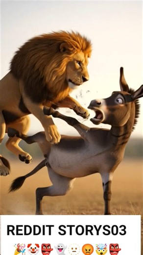 action tiger donkey#wildliferescue #farmequipment #wildmoment #animals #kidseducatio #viralvideo