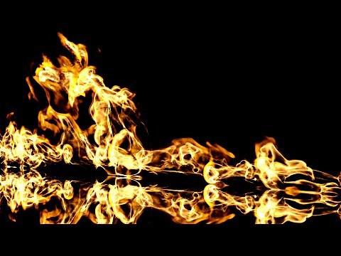 Epic Burning Fire Background Video 4K | 1 Hour Loop for Backdrop Or Relaxation