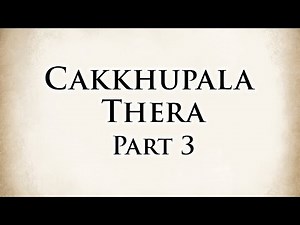 The Blind Monk | Cakkhupala Thera (Part 3) | Dhammapada V.01 | Animated Buddhist Stories