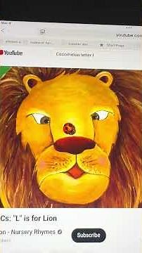 Cocomelon ABC Alphabet Letter L Lion Ladybug