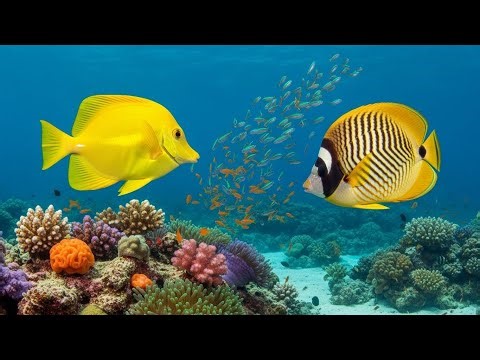 “Ocean Lullaby Blue — Gentle Aquarium Piano for Relaxation, Sleep & Inner Ease”