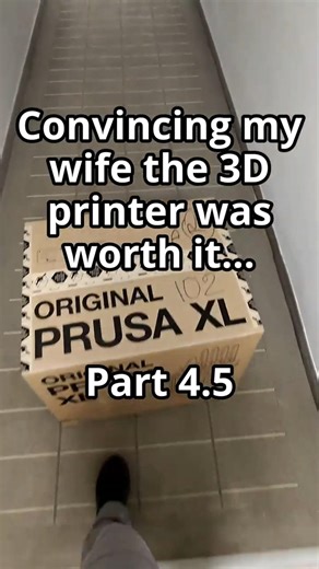 Convincing my wife the 3D printer was worth it (Part 4.5) #3dprinting #3dprint #shorts #3dprinted