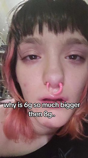 Understanding Septum Piercing Sizes: 6g vs. 8g