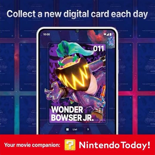 The Super Mario Galaxy Movie Collectible Cards