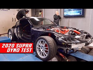 Watch A Toyota GR Supra Engine Dyno At 750whp With A Modest(ish) Tune