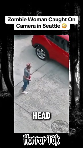 Zombie caught on camera #zombie #zombiesglitch #glitch #scaryvideos #horror #horrortok #zombies