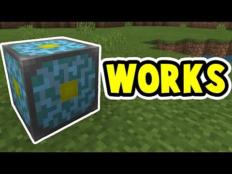Minecraft Bedrock Addon Adds Working Nether Reactor Core