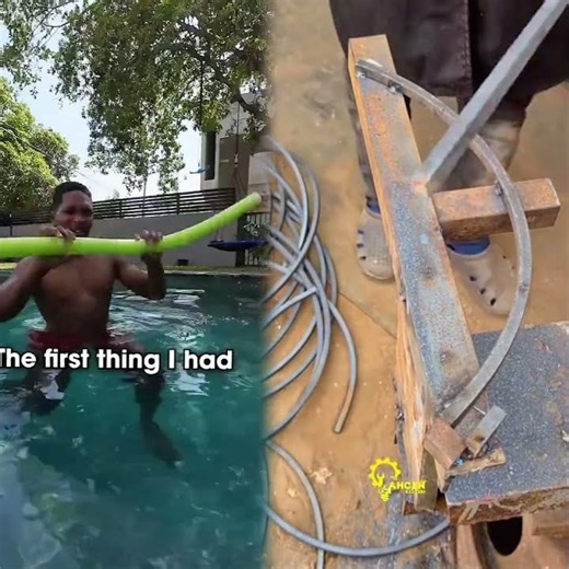 i built my own pool float