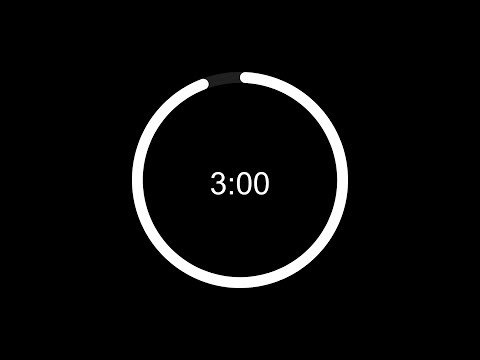 3 Minute Clean Timer Countdown