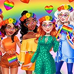 Pride Rainbow Fashion - CuteDressUp.com