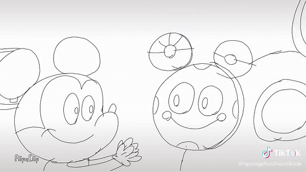 Mickey Mouse Clubhouse Flipaclip Animation