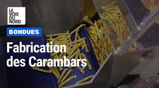 Fabrication des Carambars à Bondues