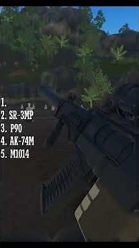 Top 5 BRM5 weapons for PVP #roblox #blackhawkrescuemission5 #brm5 #pvp #tacticalshooter #shorts #fyp