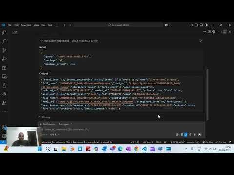 MCP Part 2 - Manage Github Repos using Github MCP Server
