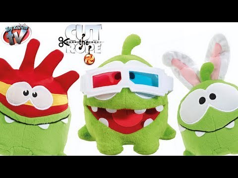 Cut The Rope Om Nom Crazy Fashion Plush Toy Review, Vivid