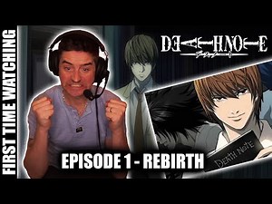 Death Note (2006) Episode 1: Rebirth (New Anime Fan First Time Watching)