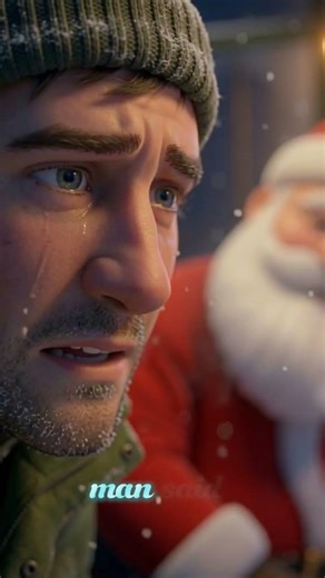 Santa Waited at the Last Bus Stop 🎅🚌❄️ #Shorts #ChristmasStory